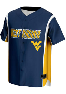 ProSphere West Virginia Mountaineers Youth Navy Blue Rival Jersey