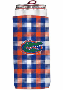 Logo Brands Florida Gators Plaid Slim Can Coolie