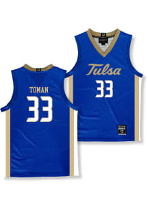 Dora Toman  Campus Ink Tulsa Golden Hurricane Royal Blue NIL Jersey