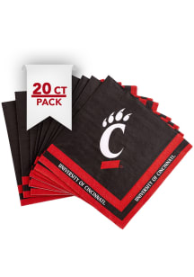 Cincinnati Bearcats 6.5" 20 pack Napkins