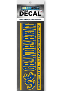 Drexel Dragons Team Logo Auto Decal - Blue