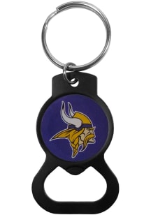 Minnesota Vikings Logo Keychain - Black