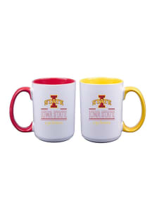 Iowa State Cyclones 2pk 15oz  Set Ceramic Mug - Cardinal