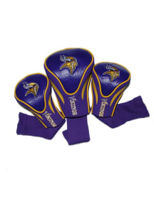 Minnesota Vikings 3 Pack Contour Golf Headcover