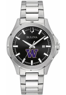 Bulova Washington Huskies Sport Classic Mens Watch