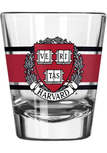 Harvard Crimson 2oz Stripe Shot Glass
