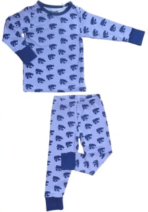 K-State Wildcats Toddler Lavender Top and Bottom Loungewear Sleep Pants