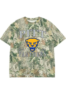Something Inked Pitt Panthers Green Number One OHT Short Sleeve T Shirt