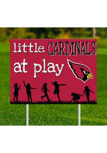 Arizona Cardinals Little Fans at Play Yard Sign - Red