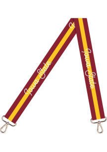 Iowa State Cyclones Team Name Striped Womens Purse Strap