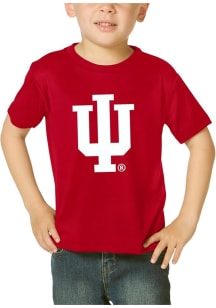 Little King Indiana Hoosiers Toddler Red Primary Logo Short Sleeve T-Shirt