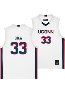 Isaiah Shaw  Campus Ink UConn Huskies Navy Blue NIL Jersey
