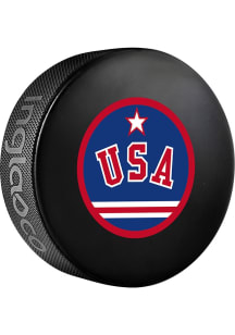 Wisconsin Jersey Puck Hockey Puck