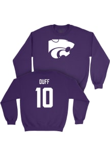 Dillon Duff K-State Wildcats Mens Purple NIL Legacy Player Crew