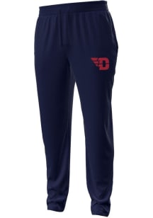 Under Armour Dayton Flyers Mens Navy Blue Motion Pants