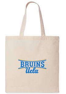 UCLA Bruins White Canvas Tote