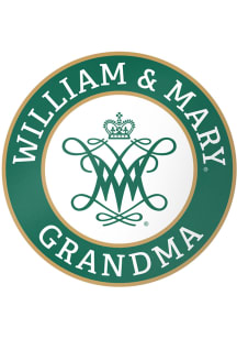 William & Mary Tribe 3 Inch Grandma Auto Decal - Green