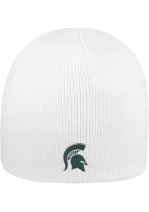 LogoFit Michigan State Spartans White Everest Mens Knit Hat
