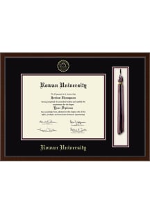 Rowan University Tassel Delta Diploma Frame - Brown