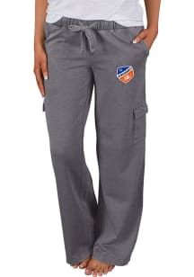 Concepts Sport FC Cincinnati Womens Charcoal Trackside Cargo Loungewear Sleep Pants