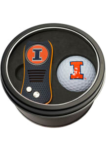 Illinois Fighting Illini Switchblade Golf Ball Golf Gift Set