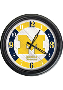 Michigan Wolverines Outdoor LED Wall Clock