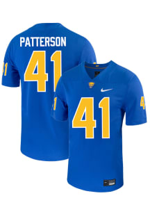 Nike Pitt Panthers Blue NIL Name And Number Football Jersey