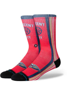 New Orleans Pelicans Stance 2025 Statement Crew Sock Mens Crew Socks