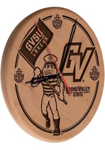 Grand Valley State Lakers Laser Engraved Wall Clock