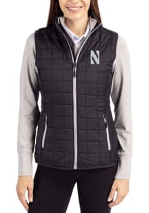 Cutter and Buck Northwestern Wildcats Womens Purple Rainier PrimaLoft Vest