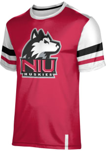 ProSphere Northern Illinois Huskies Red Old School Short Sleeve T Shirt
