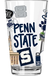Penn State Nittany Lions 16oz Pint Glass - Navy Blue
