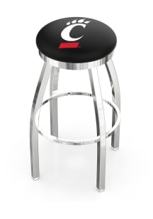 Cincinnati Bearcats Chrome Pub Stool - Silver