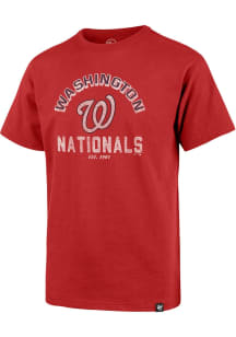 47 Washington Nationals Youth Red Retrograde Short Sleeve T-Shirt