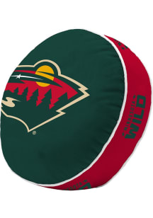 Minnesota Wild Puff Throw Pillow - Green