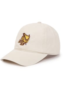 Rowan University Beige Classic Ponyback Womens Adjustable Hat