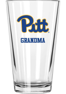 Pitt Panthers Grandma 16 oz Pint Glass - White