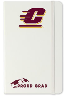 Central Michigan Chippewas Proud Grad Notebook and Folder - White