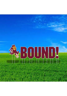 Arizona State Sun Devils Large Bound Yard Sign - Maroon