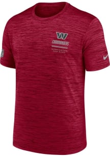 Nike Washington Commanders Burgundy Sideline Short Sleeve T Shirt