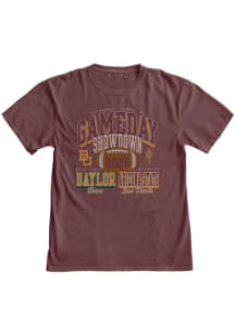 Blue 84 Arizona State Sun Devils Maroon Football vs Baylor Bears Short Sleeve T Shirt