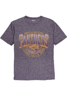 Blue 84 Northern Iowa Panthers Purple Mock Twist Short Sleeve Fashion T Shirt
