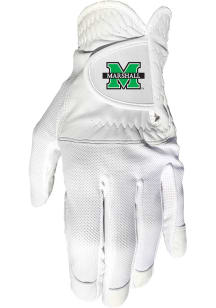 Marshall Thundering Herd White Cool Mesh Golf Gloves