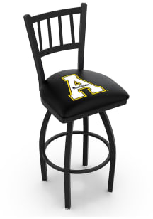 Appalachian State Mountaineers Swivel Counter Pub Stool - Black