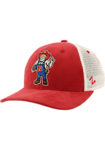 Nebraska Cornhuskers Scoop Herbie Trucker Adjustable Hat - Red