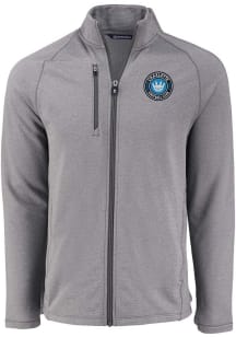 Cutter and Buck Charlotte FC Mens Graphite Pehastin Light Weight Jacket