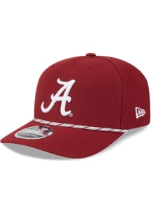 New Era Alabama Crimson Tide Multi Rope Stretch 9SEVENTY Adjustable Hat - Crimson