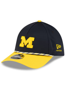 New Era Michigan Wolverines Navy Blue JR Rope 39THIRTY M Crown A Frame Youth Adjustable Hat