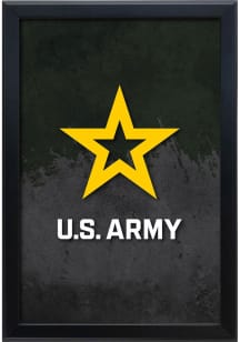 Army Snap Frame LED Sign - Black