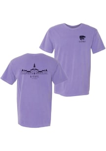Summit Sportswear K-State Wildcats Womens Lavender Alumni Short Sleeve T-Shirt